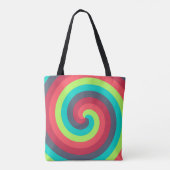 Golden Hour Swirl Tote Bag (Achterkant)