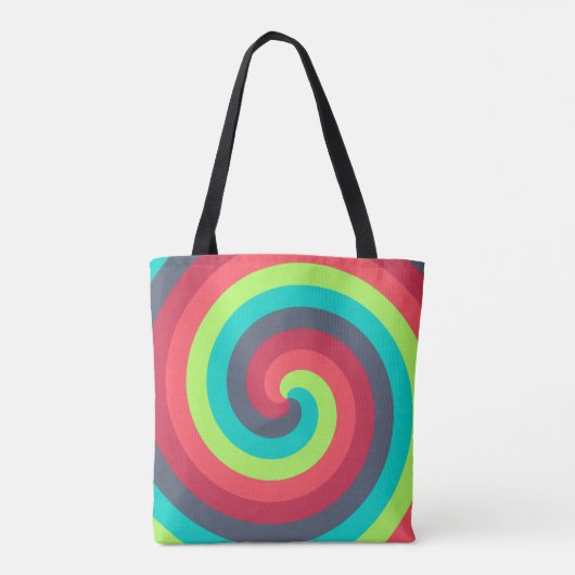 Golden Hour Swirl Tote Bag (Achterkant)