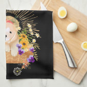 GOLDEN HOUR - WEERGAVE - keukenhanddoek (Quarter Fold)