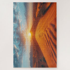 Golden Hour woestijnlandschap Legpuzzel