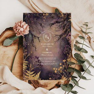 Golden Hour Woodland Romance Kaart