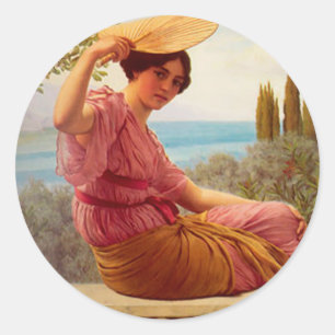 Golden Hours Ronde Sticker