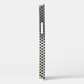 Golden Hued Perforated Metal Kijk Case-Mate iPhone Case (Achterkant / Rechts)
