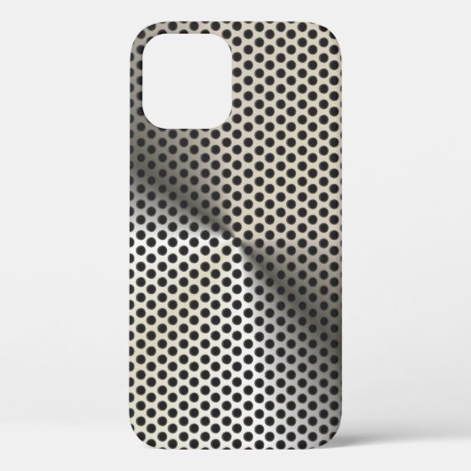 Golden Hued Perforated Metal Kijk Case-Mate iPhone Case (Achterkant)