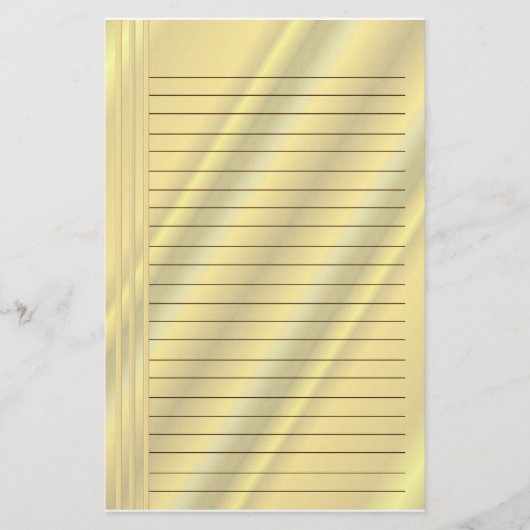 Golden Hues Briefpapier (Voorkant)