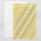 Golden Hues Briefpapier (Voorkant / Achterkant)