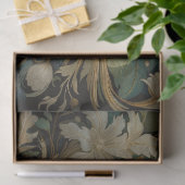 Golden Hues Pauw Decoupage Tissuepapier (Geschenk)