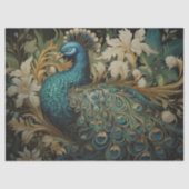 Golden Hues Pauw Decoupage Tissuepapier (Voorkant)