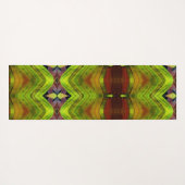 Golden Ikat x GL Yogamat (Achterkant (horizontaal))