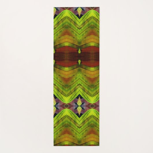 Golden Ikat x GL Yogamat (Achterkant)