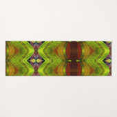 Golden Ikat x GL Yogamat (Voorkant (horizontaal))
