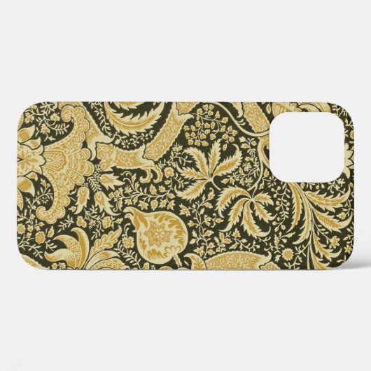 Golden Indian Pattern, William Morris Case-Mate iPhone Case (Achterkant (horizontaal))