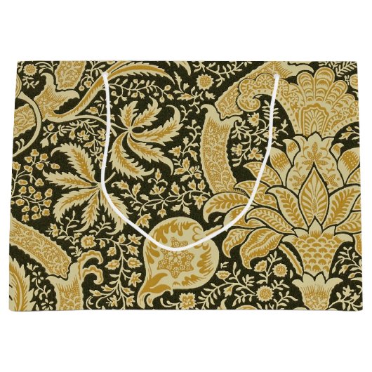 Golden Indian Pattern, William Morris Groot Cadeauzakje (Voorkant)