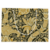 Golden Indian Pattern, William Morris Groot Cadeauzakje (Achterkant)