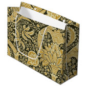 Golden Indian Pattern, William Morris Groot Cadeauzakje (Voorkant Gekanteld)