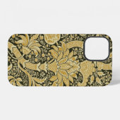 Golden Indian Pattern, William Morris iPhone Hoesje (Achterkant horizontaal)