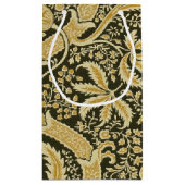 Golden Indian Pattern, William Morris Klein Cadeauzakje (Achterkant)