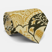 Golden Indian Pattern, William Morris Stropdas (Opgerold)