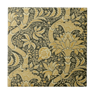 Golden Indian Pattern, William Morris Tegeltje