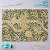Golden Indian Pattern, William Morris Tissue Paper Tissuepapier (Craft)