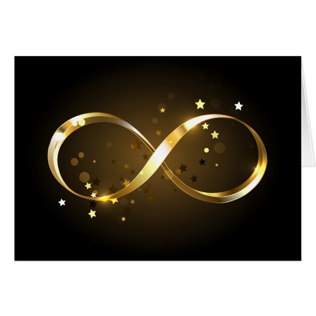 Golden Infinity-symbool (Voorkant Horizontaal)