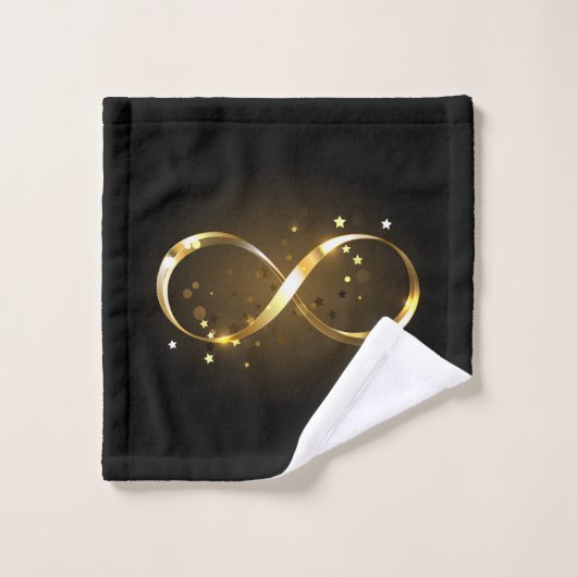 Golden Infinity-symbool Bad Handdoek (Wasdoekje)