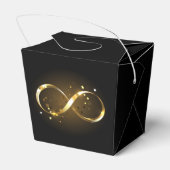 Golden Infinity-symbool Bedankdoosjes (Achterkant)