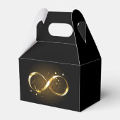 Golden Infinity-symbool Bedankdoosjes (Achterkant)