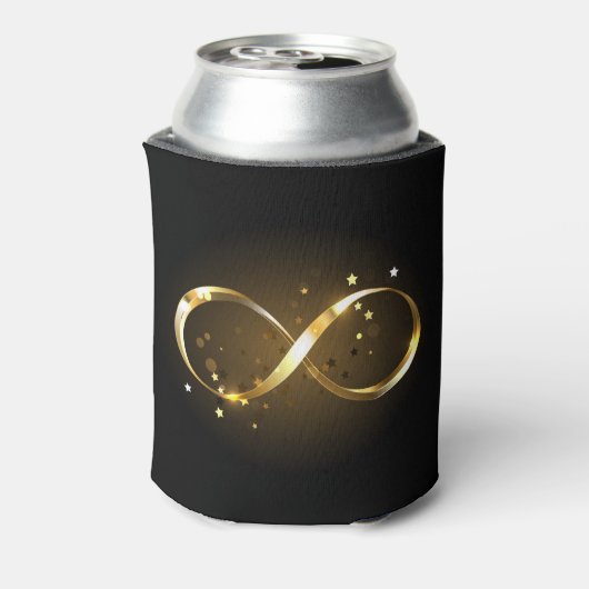 Golden Infinity-symbool Blikjeskoeler (Blikje Achterkant)