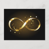 Golden Infinity-symbool Briefkaart (Voorkant)