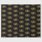Golden Infinity-symbool Cadeaupapier (Vlak)