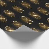 Golden Infinity-symbool Cadeaupapier (Hoek)
