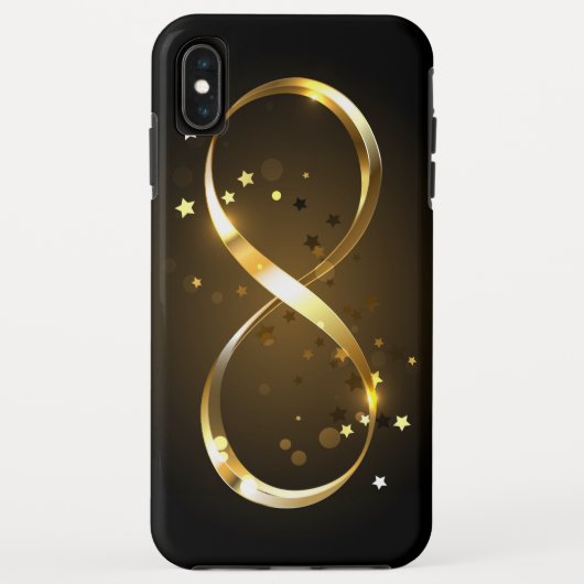 Golden Infinity-symbool Case-Mate iPhone Case (Achterkant)