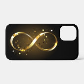 Golden Infinity-symbool Case-Mate iPhone Case (Achterkant (horizontaal))