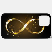 Golden Infinity-symbool Case-Mate iPhone Case (Achterkant (horizontaal))