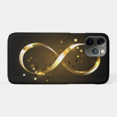 Golden Infinity-symbool Case-Mate iPhone Case (Achterkant (horizontaal))
