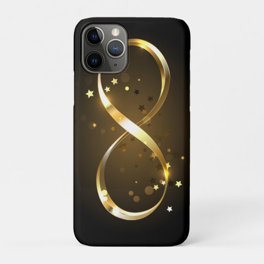 Golden Infinity-symbool Case-Mate iPhone Case (Achterkant)