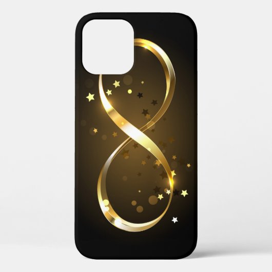 Golden Infinity-symbool Case-Mate iPhone Case (Achterkant)