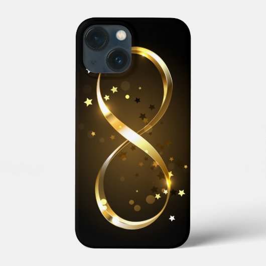 Golden Infinity-symbool Case-Mate iPhone Case (Achterkant)