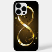Golden Infinity-symbool Case-Mate iPhone Case (Achterkant)