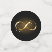 Golden Infinity-symbool Confetti (Kleine voorkant)