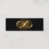 Golden Infinity-symbool Contactkaartje (Voorkant)