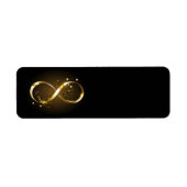 Golden Infinity-symbool Etiket (Voorkant)