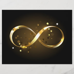 Golden Infinity-symbool Flyer