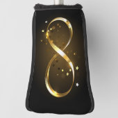 Golden Infinity-symbool Golfheadcover (Draai 90)