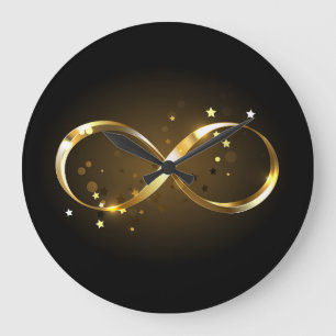 Golden Infinity-symbool Grote Klok