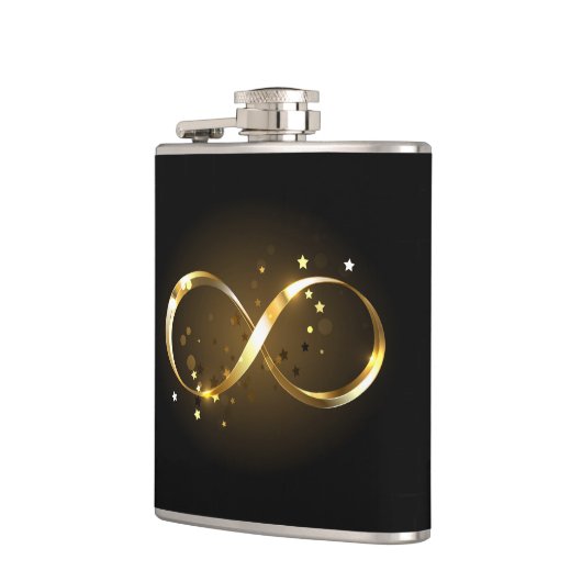 Golden Infinity-symbool Heupfles (Links)