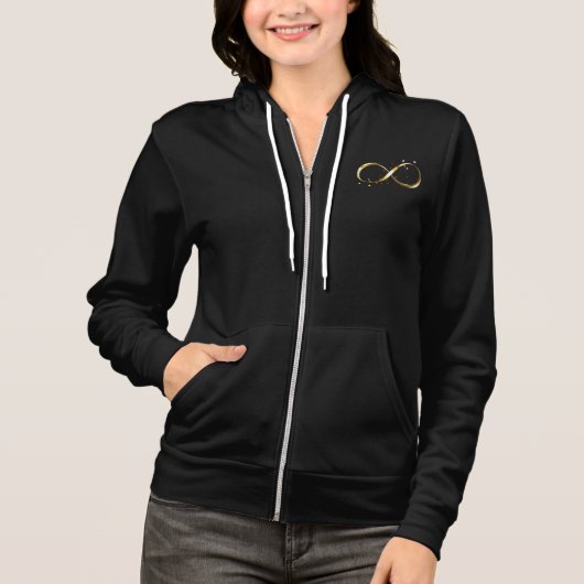 Golden Infinity-symbool Hoodie (Voorkant)