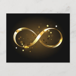 Golden Infinity-symbool Informatiekaartje
