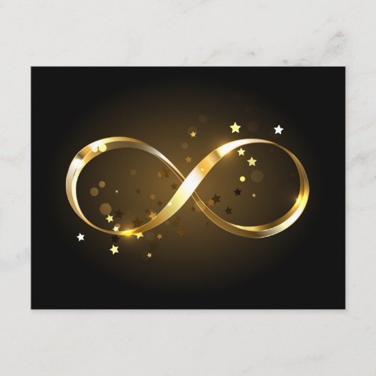 Golden Infinity-symbool Informatiekaartje (Voorkant)